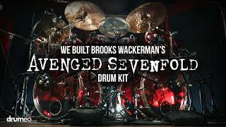 We Built Brooks Wackerman's Avenged Sevenfold Drum Kit