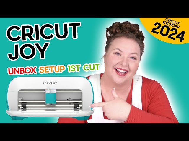 Cricut Joy for Beginners: Unbox, Setup, & First Cut! (CRICUT KICKOFF Day  #1) 