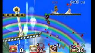 Super Smash Bros Brawl - Peach - Bombs Away