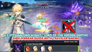 Download Lagu 6.3 Stygian Onslaught : Lord of the Hidden Depths Shield Break Guide with Traveler Anemo MP3