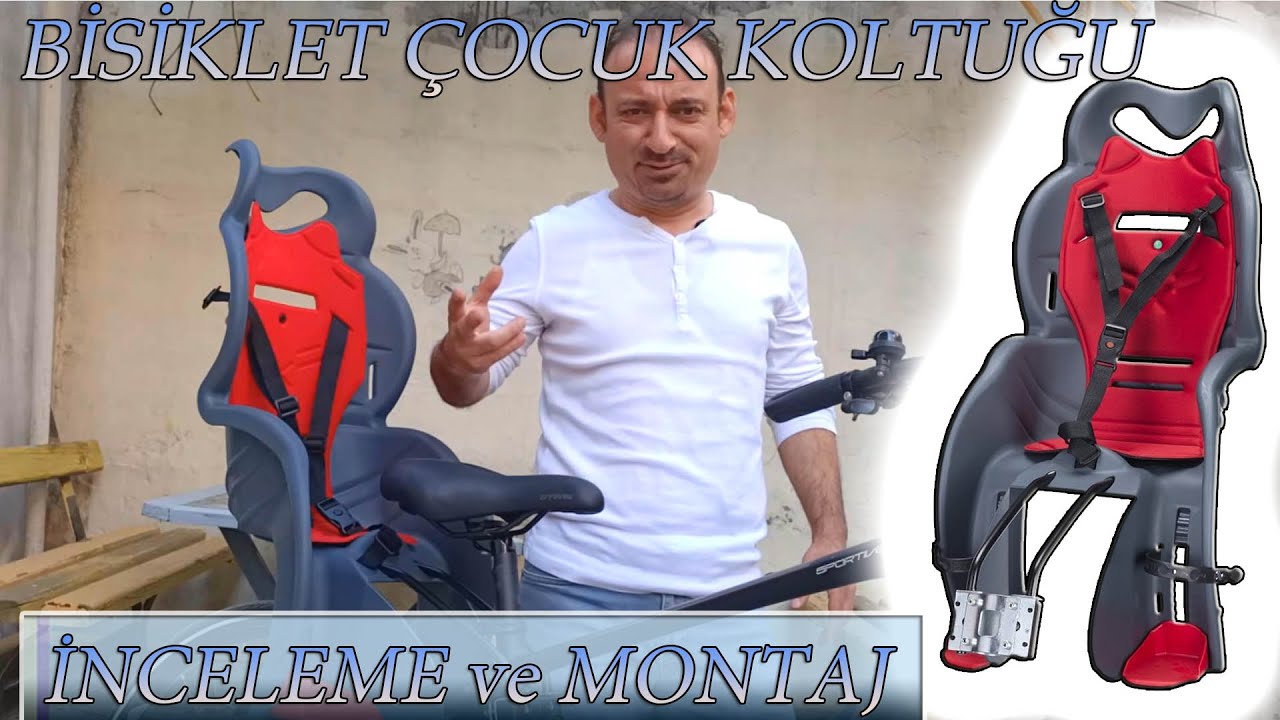 Htp Bisiklet Çocuk Taşıyıcı/Çocuk Koltuğu Sanbas İnceleme ve Montaj
