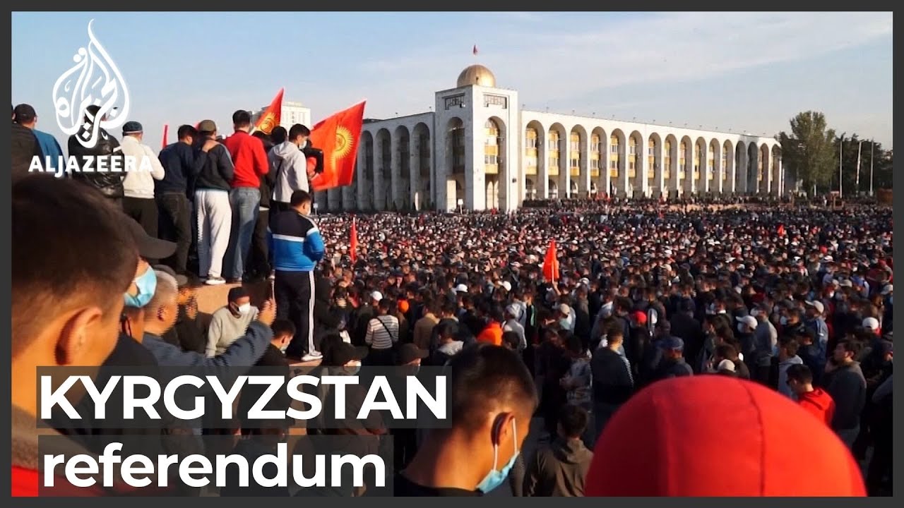 قيرغيزستان: مخاوف بشأن استفتاء دستوري مع إغلاق مراكز الاقتراع
