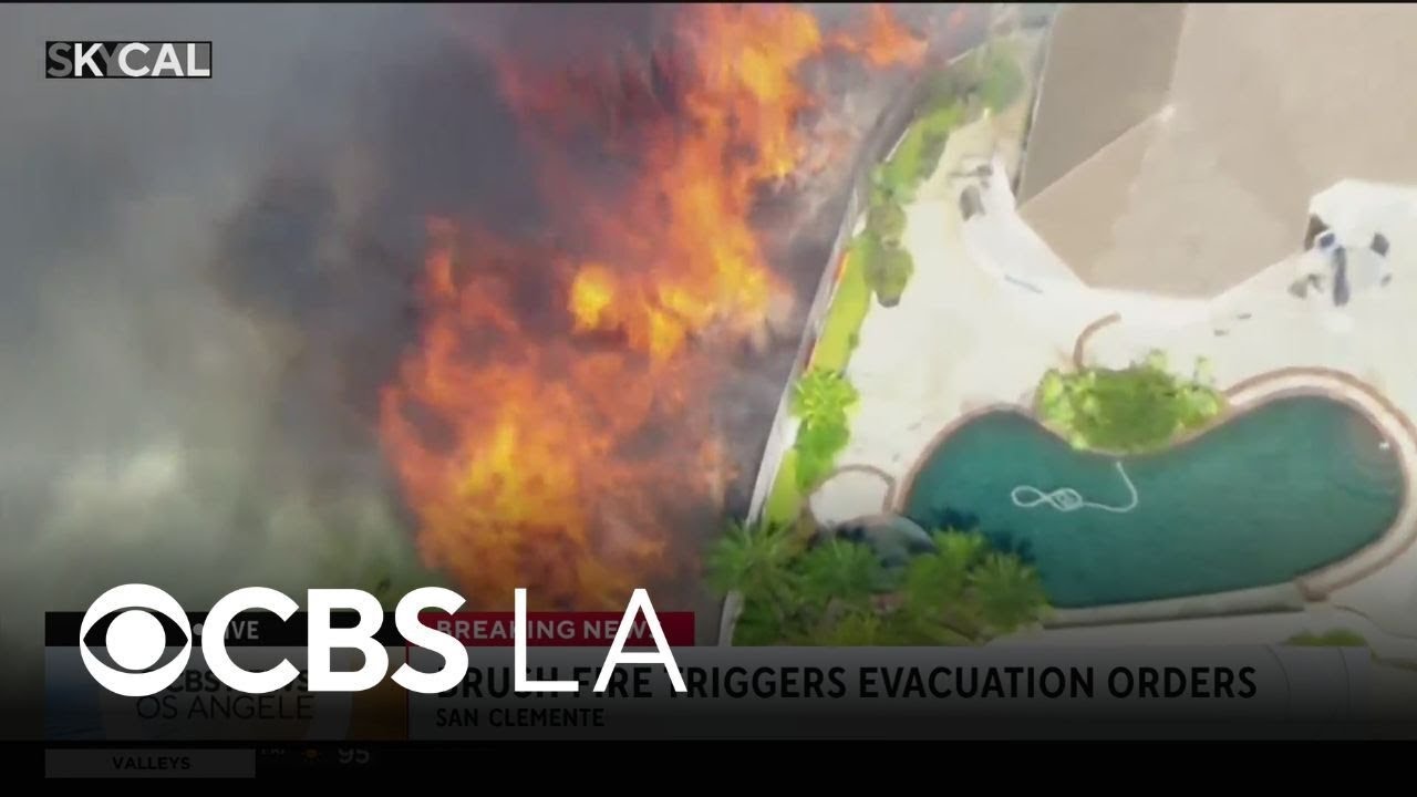 Evacuation orders in place for Norte Fire in Orange County, Mark Liu reports