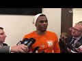 Russell Westbrook says 'racial' comment sparked courtside row at NBA game
