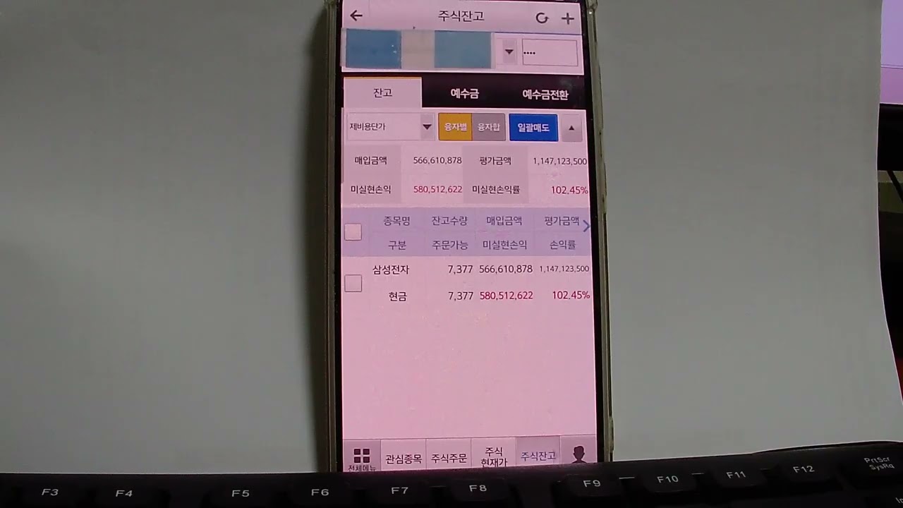 삼성전자 주가 수익율 100% 돌파 Samsung Electronics' Share Price Return Exceeds 100 Percent