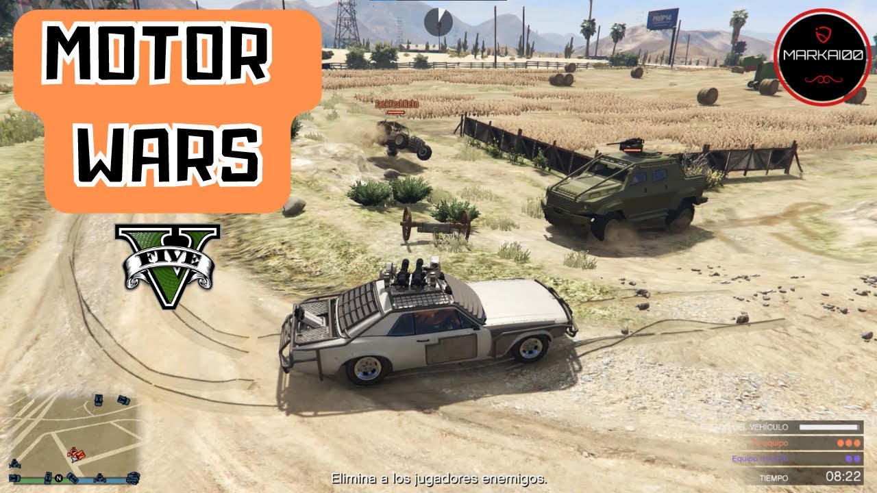 MOTOR WARS EN GTA V CON YouTube 
