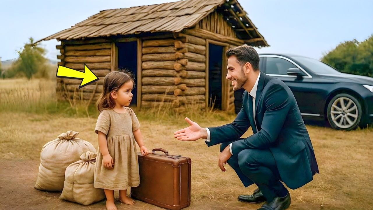 ABANDONADA PELA MADRASTA, A MENINA VIVIA NUMA CABANA… ATÉ QUE O MILIONÁRIO MUDOU SUA VIDA