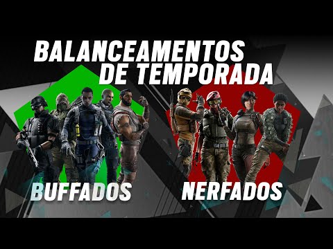 MAIS BUFFS E MENOS NERFS: BALANCEAMENTO DE MEIO DE TEMPORADA DO RAINBOW SIX SIEGE!
