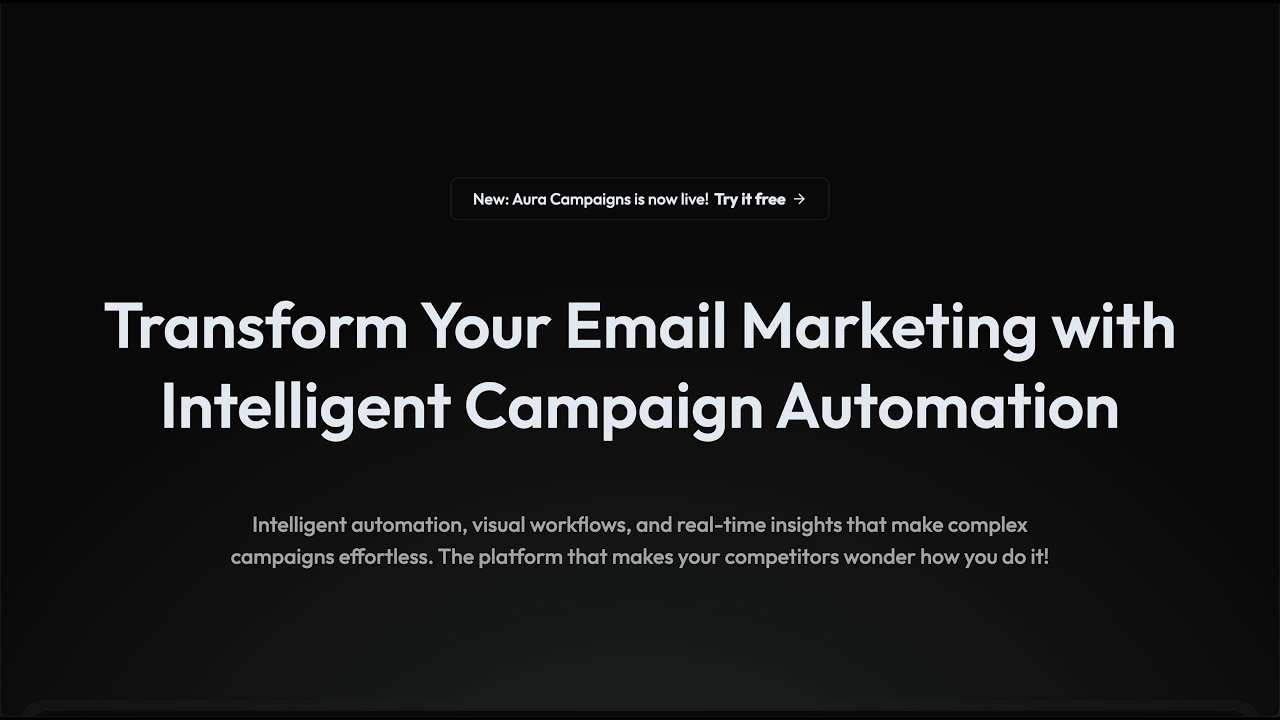 I Built the Ultimate Email Marketing Platform (Live Demo)