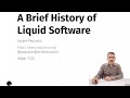 A Brief History of Liquid Software // Cesare Pautasso // IEEE iEdge 2023