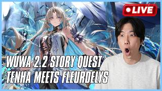 Tenha meets Fleurdelys! Wuwa 2.2 story quest - DAY 9