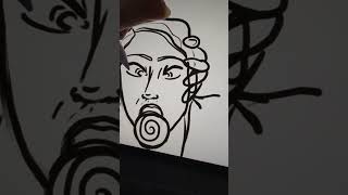 #face #study #lollipop #drawing #lick #yum #artexercises just having cheeky scribble