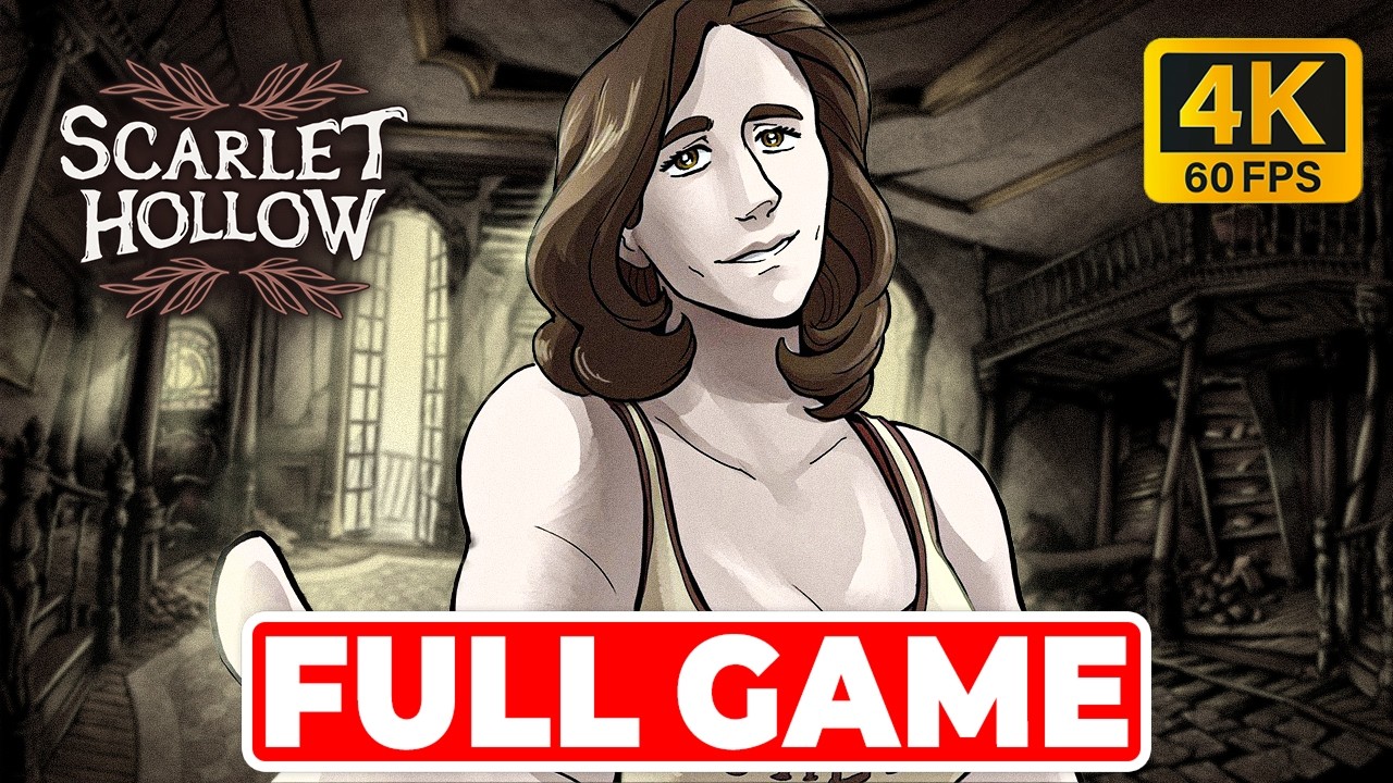 Scarlet hollow | Gameplay Walkthrough Full Game ALL CHAPTERS 1-5 (4K UHD) - No commentary