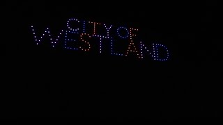 Westland, MI Blues Brews and BBQ Drone Show 2023