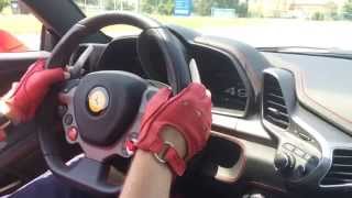Ferrari 458 Italia Onboard Ride, accelerations, revs + FF, GT-R, 911