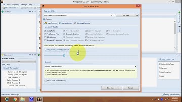 Netsparker  Community Edition for Website Security Scan by Mr.Anil Giri