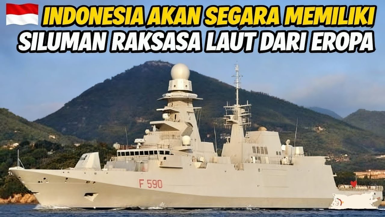 “Indonesia Pesan FREMM Italia: Fregat Siluman Paling Canggih Dunia!”