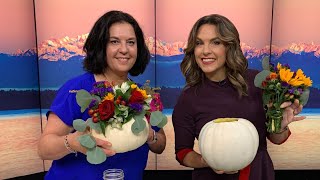 Pumpkins + flowers = an easy fall craft! - New Day NW