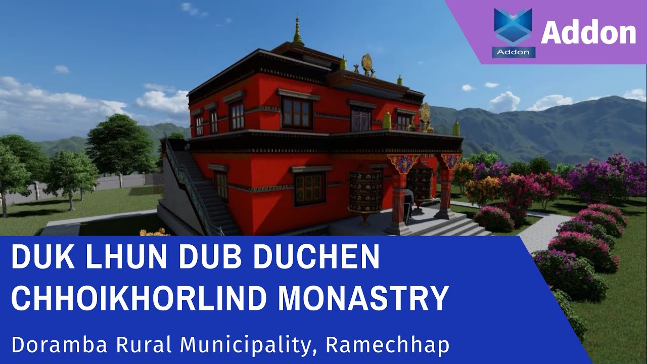 Duk Lhun Dub Duchen Chhoikhorlind Monastry || Doramba Rural Municipality || Ramechhap Nepal
