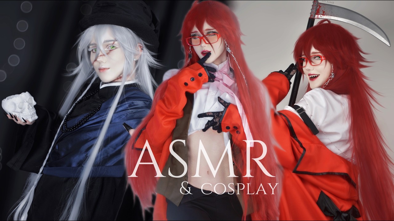 ⚰️Grim Reaper Interview {ASMR} Grelle Sutcliff & Undertaker Cosplay RolePlay