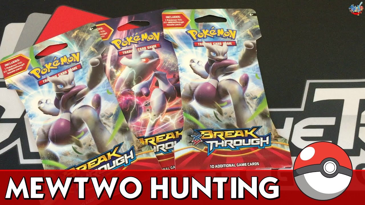 Mewtwo Hunting! Breakthrough Packs Pokemon Card Opening