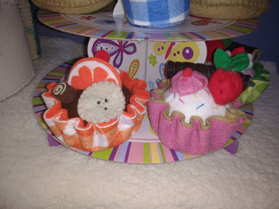 CLASE DE FIELTRO CUPAKES (alfiletero)