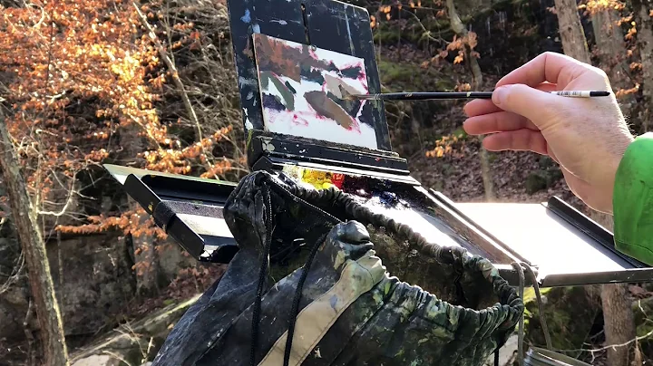 Freezing Cold Sunshine: A Winter Plein Air Session