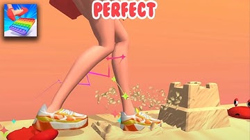Tippy Toe 🍔🐜👟All levels walkthrough gameplay android iOS #24