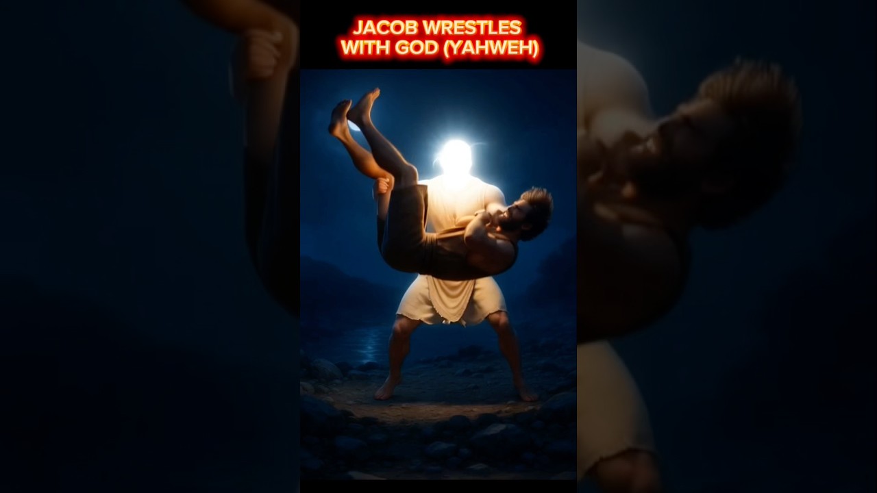 JACOB WRESTLES WITH GOD 