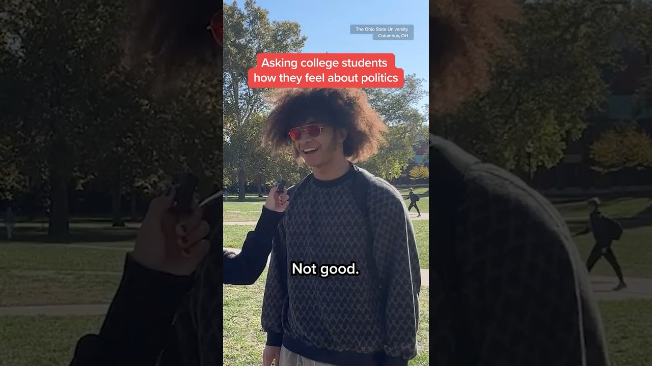 Asking college students how they feel about politics Asking college students how they feel about politics