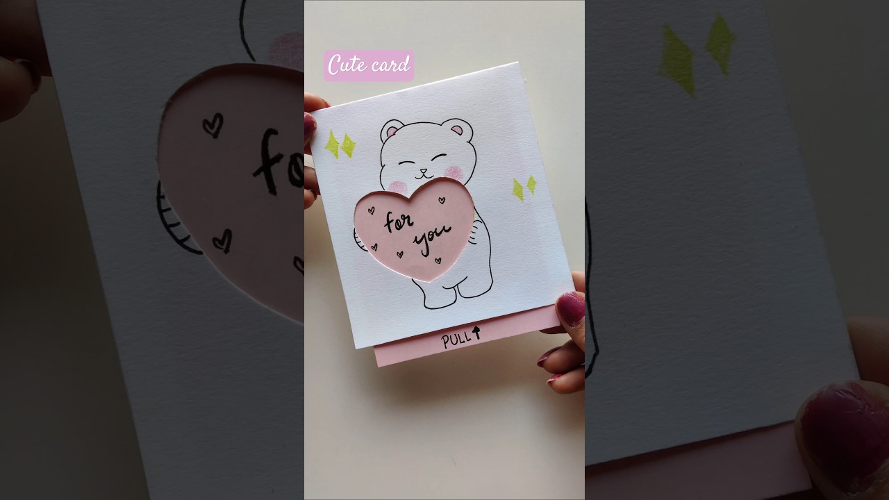 💖 Surprise with a SECRET MESSAGE Valentine's Day Card 💖! Cute Gift Idea!