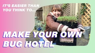 Athlete Statistics How to Make Your Own Bug Hotel | It's Easier Than You Think