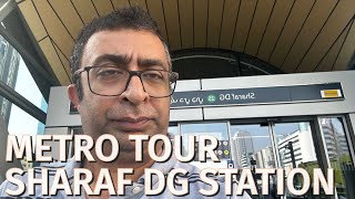 Dubai Metro Tour - Sharaf DG Metro Station - #dubai #sharjah #dubaimetrotrain #uppbeat