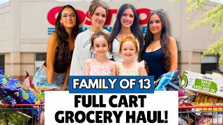 HUGE COSTCO HAUL | Feeding a Family of 13 This Week | Military Family