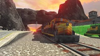 Mountain Train Driving||Hill Train Simulator Gameplay screenshot 5