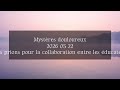 Mystères douloureux - 2026 05 22 - Nous prions pour la collaboration entre les éducateurs.