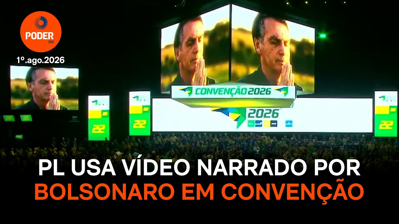 PL usa vídeo narrado por Bolsonaro em convenção; assista