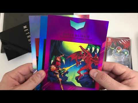 Metroid Dread Особое издание - распаковка (Unboxing) и обзор коллекционного издания игры
