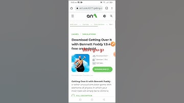 how to install  getting over it free version apk
