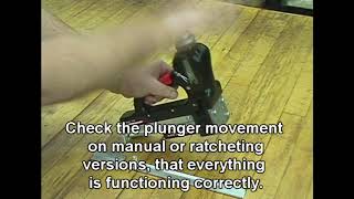 Powernail Model 101 and 101R - Care and Maintenance