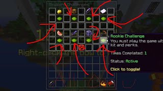 I Completed Every Skywars Challenge At The Same Time