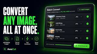 Bulk Convert Product Photos: JPG to WebP or PNG in One Pass | AwaCut