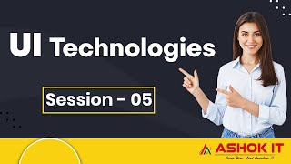 Web development | Session - 05 | Ashok IT Wealth
