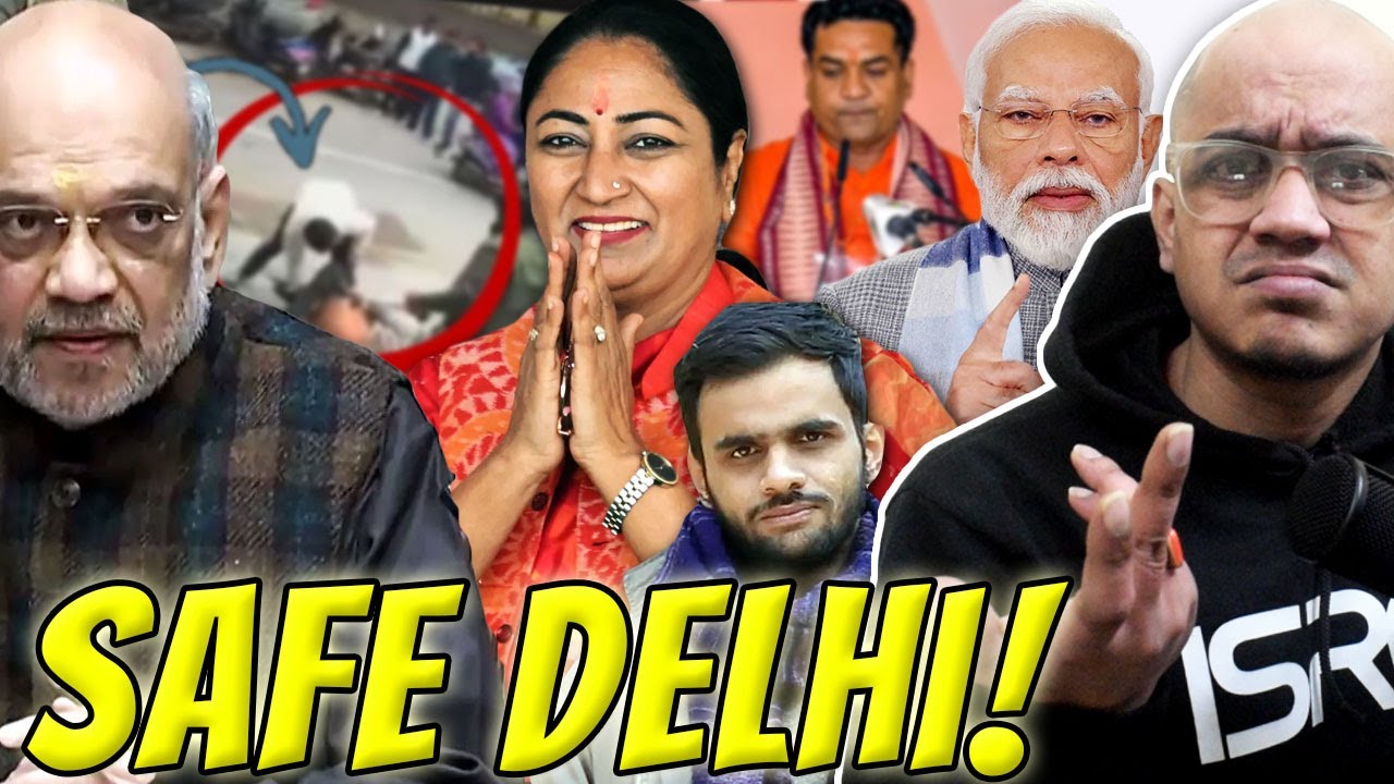 AMIT SHAH'S "SAFE DELHI" FT LAXMI NAGAR GYM CASE | UMAR KHALID | NARENDRA MODI vs TRUMP TARIFF!