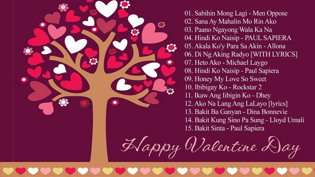 OPM Tagalog Valentine Love Songs 2018 Pampatulog Hugot Tagalog Love