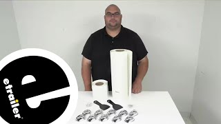 etrailer | Review of Revive RV Wallpaper - Designer White Vinyl Polished Chrome - GR65ZR