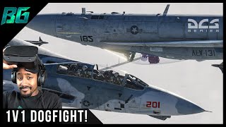 1v1 VR Dogfight | DCS World | Oculus Rift S