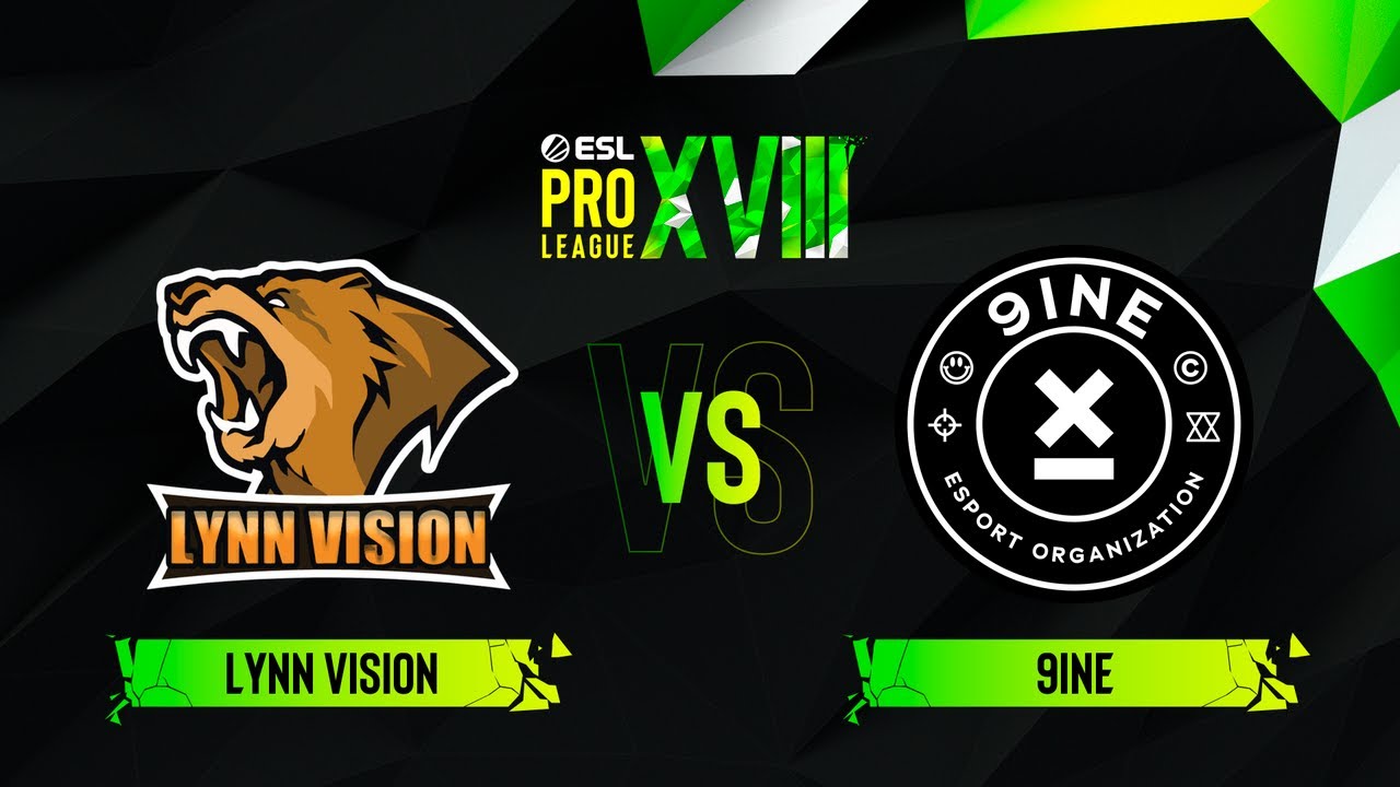 Lynn Vision vs. 9INE - Map 2 [Vertigo] - ESL Pro League Season 18 - Group D