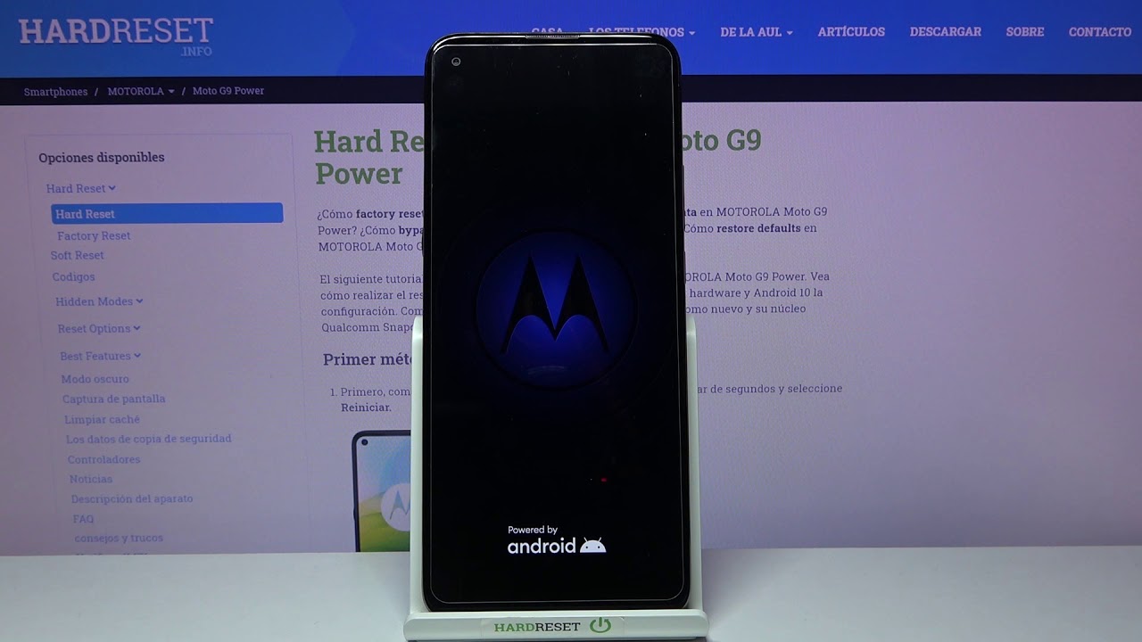 C mo Formatear MOTOROLA Moto G9 Power Resetear Desde El Modo De how-to-factory-reset-the-motorola-moto-g7-in-recovery-mode-youtube