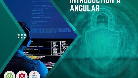 Projet Spring boot & Angular | Gestion de stock | Partie 2 - Introduction a angular